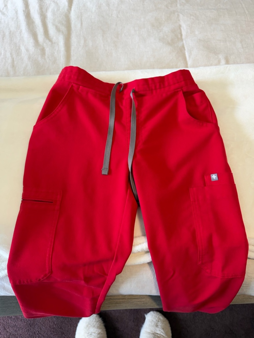 Figs Red Yola Skinny Scrub Pant (NOT High Waisted!) - XXS/R